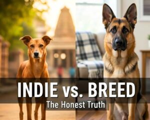 Indie Dogs vs Breed Dogs- Full information and comparison