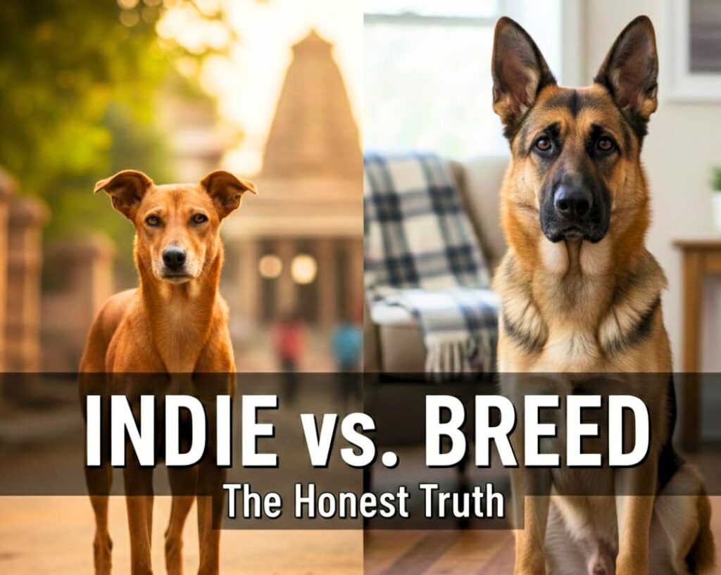 Indie Dogs vs Breed Dogs- Full information and comparison